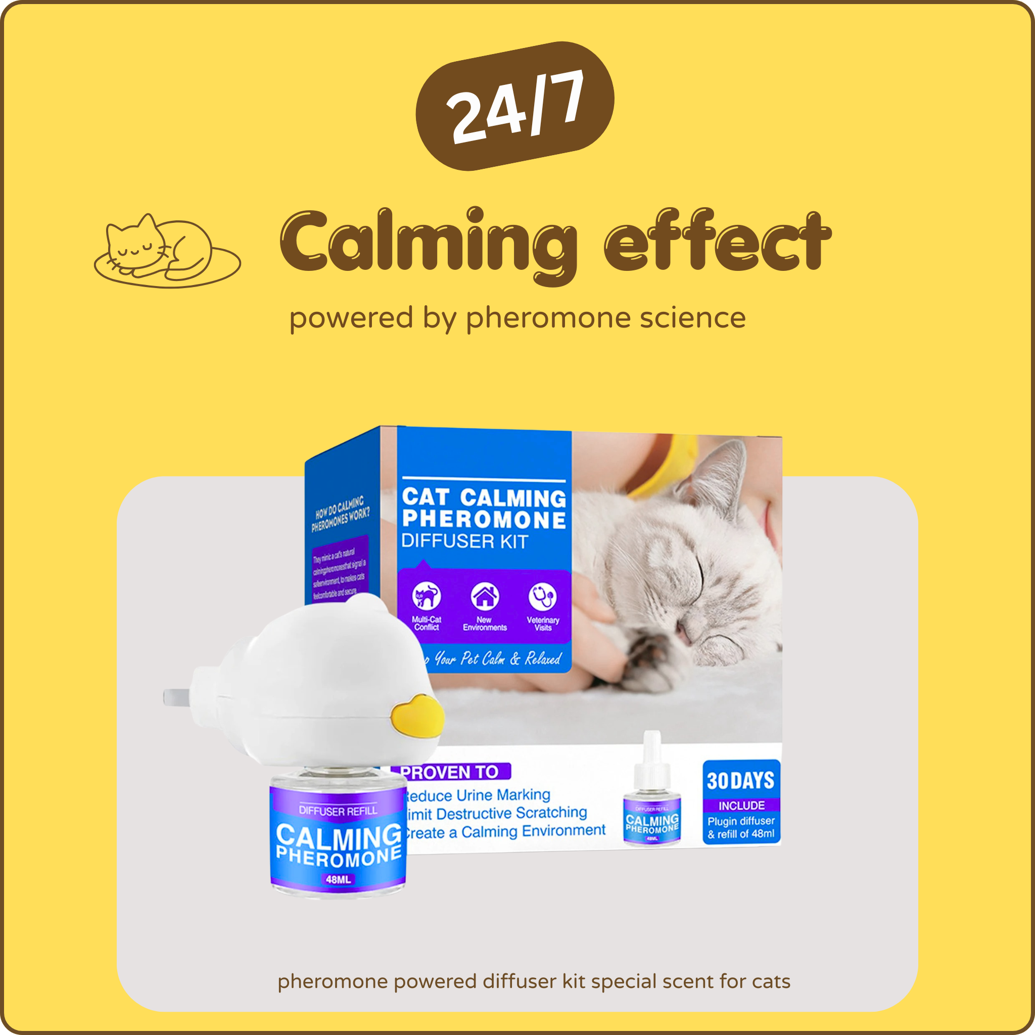 Cats Calming Diffuser Kit